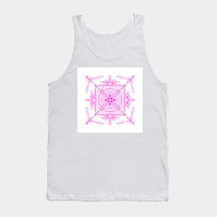 Colored Mandala Tank Top